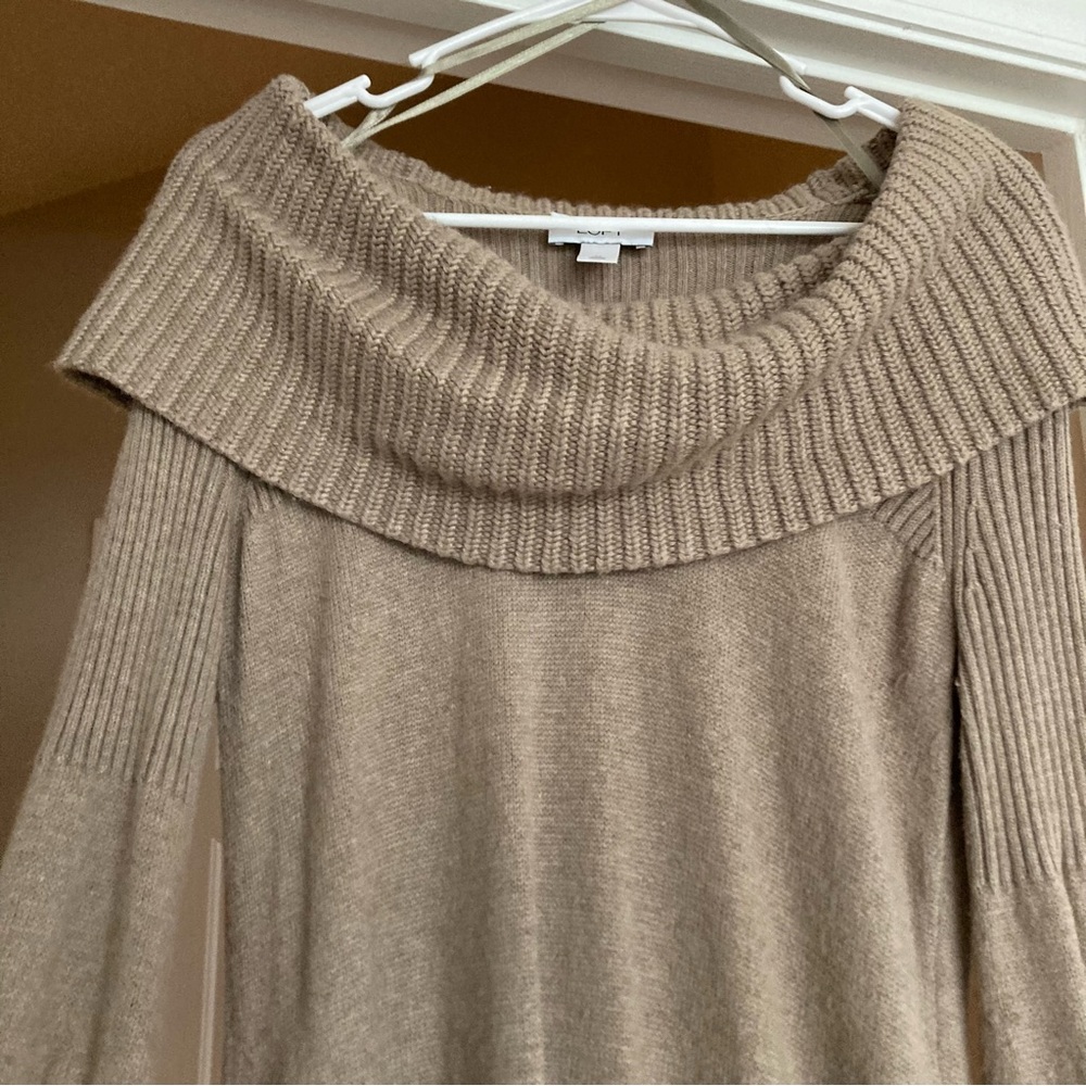 LOFT Beige Sweater Dress